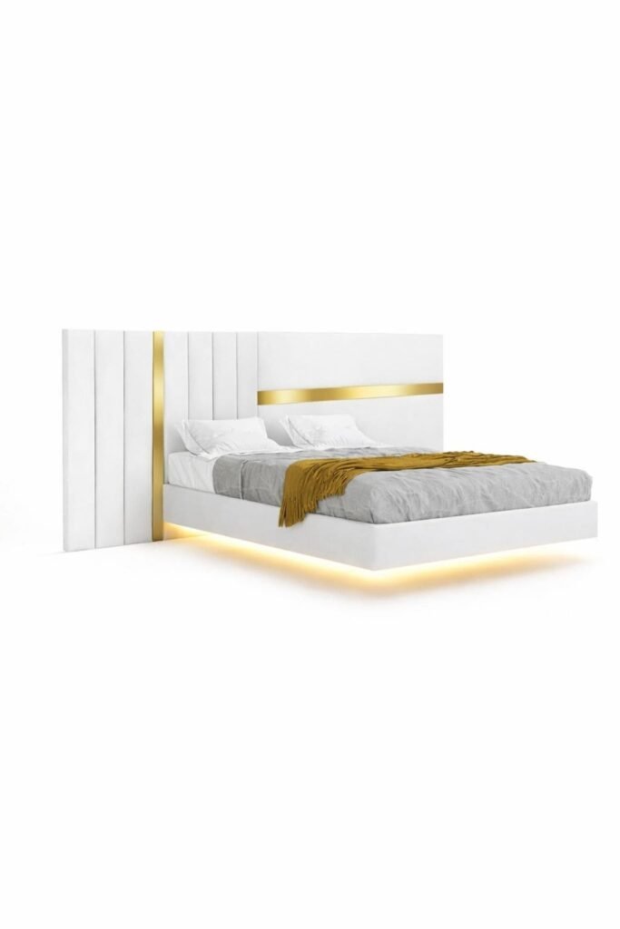 CAMA LAURA ALONGADA FLUTUANTE